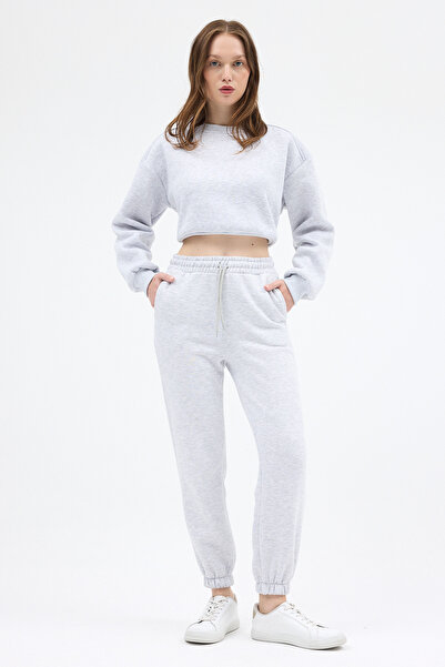 Rays بدلة رياضية نسائية من كارميلانج يان تفاصيل مخططة 9209M