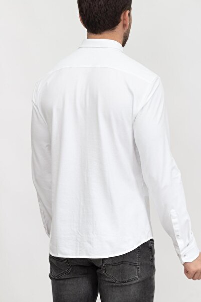 BOSS Pamuklu Relaxed Fit Düğmeli Yaka Gömlek Erkek Gömlek 50483752 100