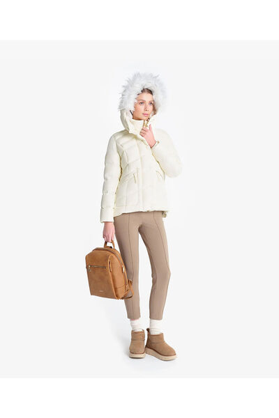 Greyder Kadın Ekru Su İtici Mont 4K2TM84003 4K2TM84003