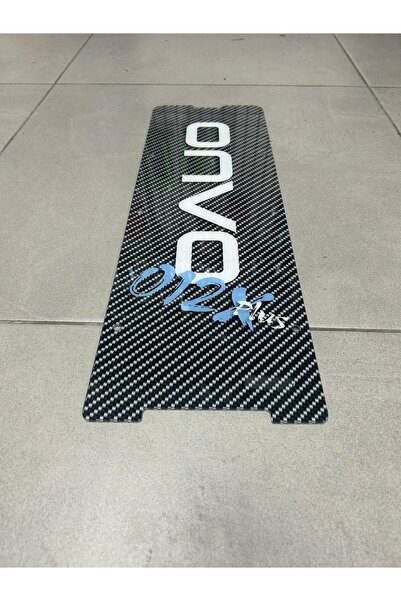 bisiklet dünyam ONVO 12X Plus Scooter Karbon Deck Pleksi - Lüks Parlak Kaplam...