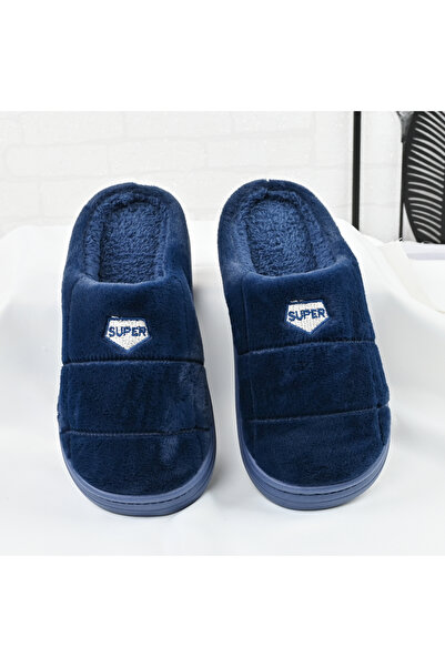 Tmall Papuci bărbătești, cu blană, PB2024, maro