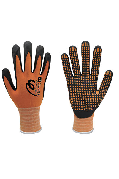 MARCA 688NYNFDN Köpük Nitril Dotlu Genel Mekanik İş Eldiveni