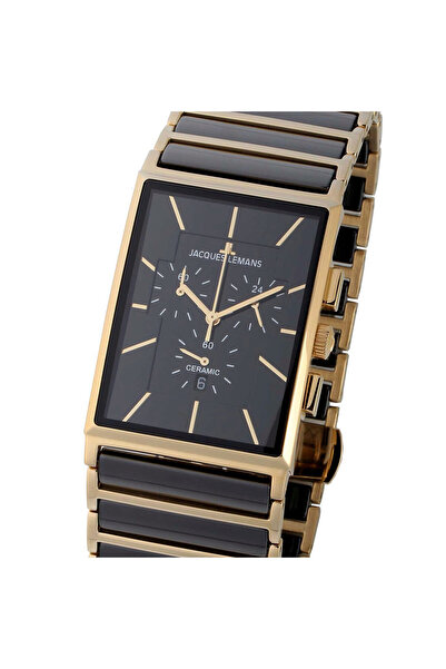 Jacques Lemans Ανδρικό Ρολόι Jacques Lemans 1-1900C, Quartz, 30mm, 5ATM