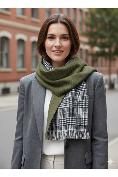 FORUM ÇİFT TARAFLI GENİŞ OMUZ VE BOYUN ATKI ŞAL (75X150 CM)