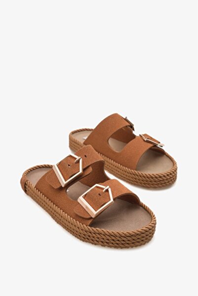 İNNA Halsal İnna Kadın Aksesuarlı Dolgu Terlik