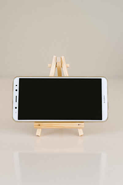 Edu&Hobby Mini Ahşap Masa Şövale 8x15 cm – -Telefon Tutucu Tuval ve Tablo Tutucu, Sanat Atölyesi Malzemesi