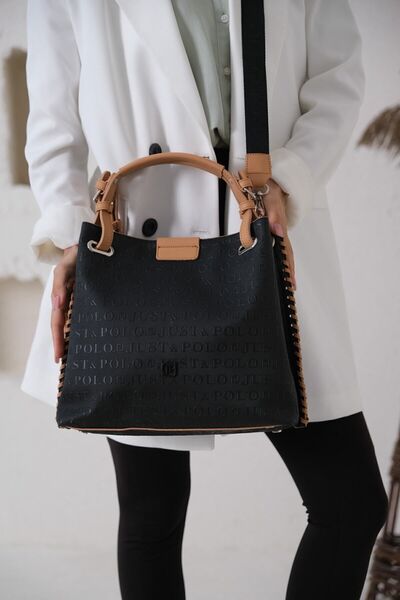 Just Polo Original 5 Compartment Large Size Women's Shoulder Bag