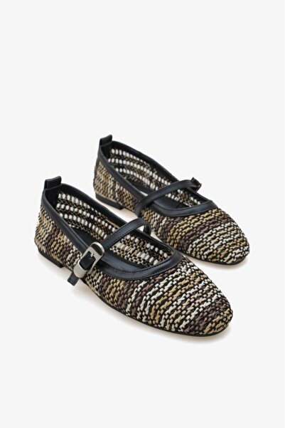 İNNA Nata İnna Γυναικείες Ψάθινες Μπαλαρίνες