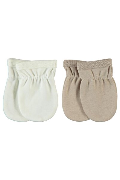 Civil Baby Plain 2-Piece Gloves - Beigestandard