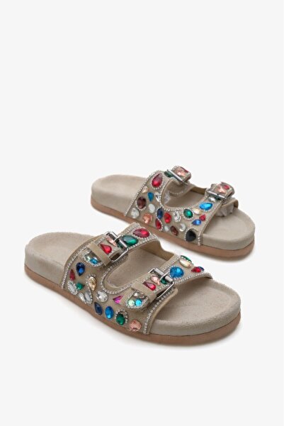 İNNA شبشب نسائي من الجلد الطبيعي من Zoe Inna