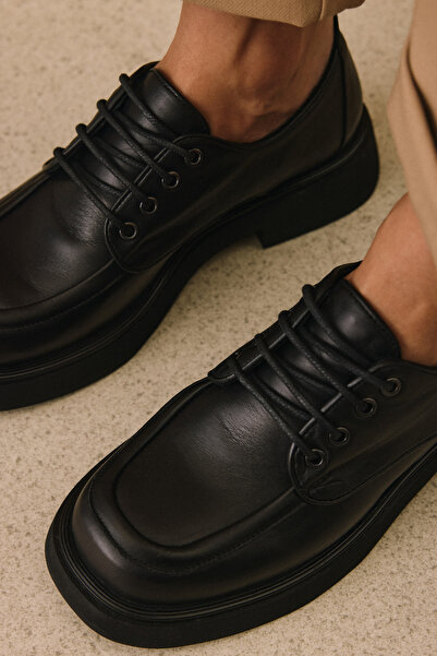 Ziya , Kadın Hakiki Deri Ayakkabı 1531050Z25100939K Siyah