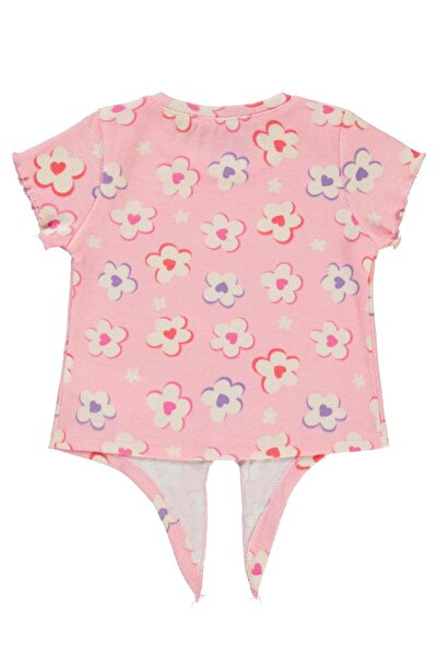 Civil Girls Tricou roz Sherbet pentru fete, 2-5 ani