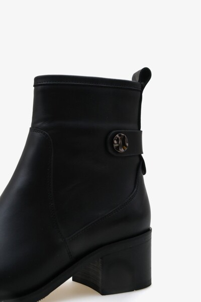 İNNA Bullova İnna Women's Genuine Leather Heeled Boots