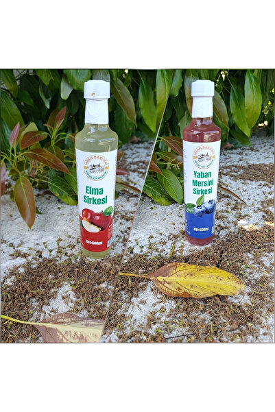 irfan bakliyat Elma Sirkesi Ve Yaban Mersini Sirkesi Toplam 1000 ml