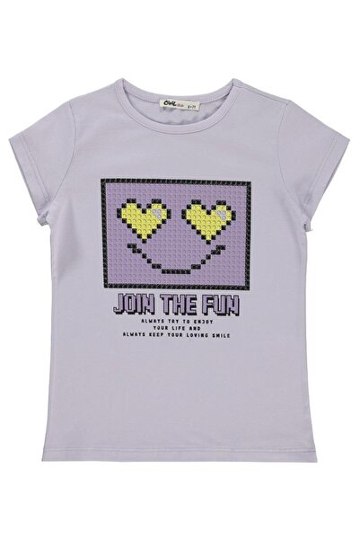 Civil Girls Girl's T-Shirt 6-9 Years Gentle Lavender