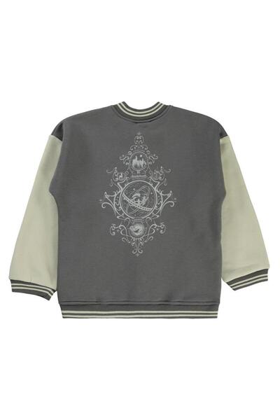 Harry Potter Kız Çocuk Hırka 10-13 Yaş Grafit