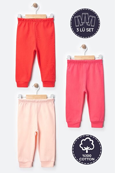 Buude Kids Pamuk 3 lü tek alt