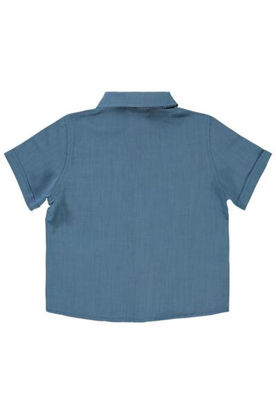 Civil Boys 2-5 Years Old Boy Shirt - Indigo