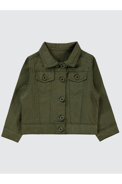 VAROL Kız Çocuk Ceket 2-5 Yaş - Haki3-4 Yaş