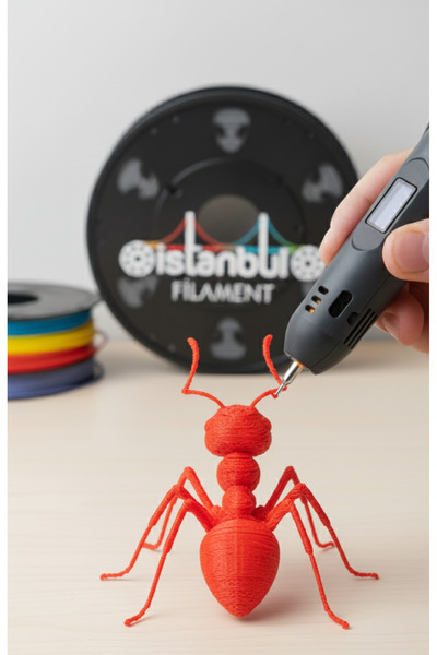 Genel Markalar PLA 3D Kalem Yazıcı için 25 Renk (25x2 metre) 50 Metre PLA Filament