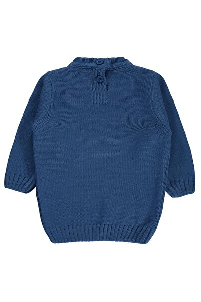 Civil Baby Erkek Bebek Triko Kazak 6-18 Ay Mavi