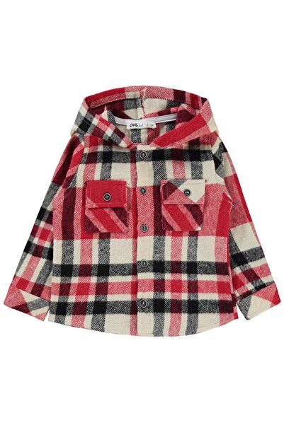 Civil Boys قميص للأولاد 2-5 سنوات أحمر