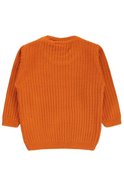 Civil Baby 6-18 Months Baby Girl Knitwear Sweater - Copper