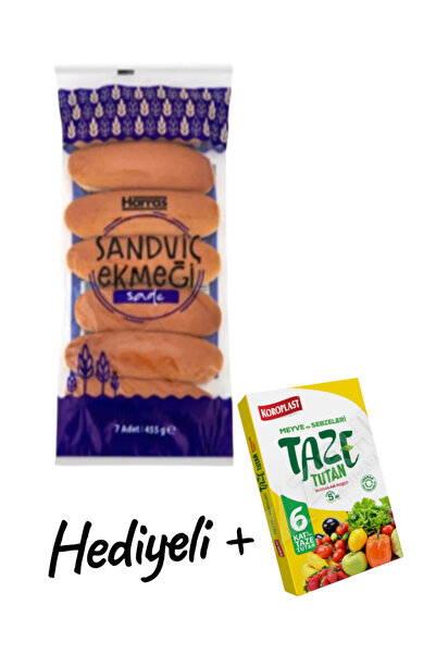 Harras Sandviç Ekmeği 7'li 455 gr.