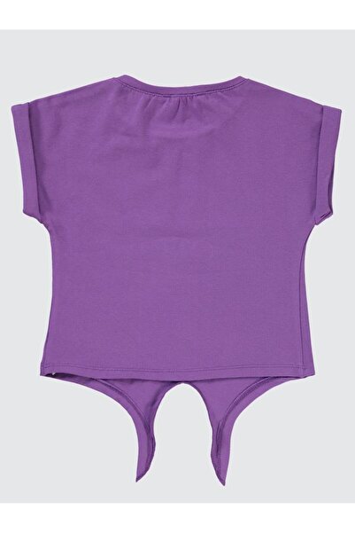 Civil Girls تي شيرت More Love مطبوع لعمر 2-5 سنوات - أرجواني لعمر 3-4 سنوات