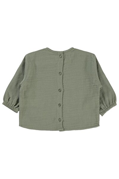 Civil Baby Single Pocket 6-18 Months Shirt - Khaki18-24 Months