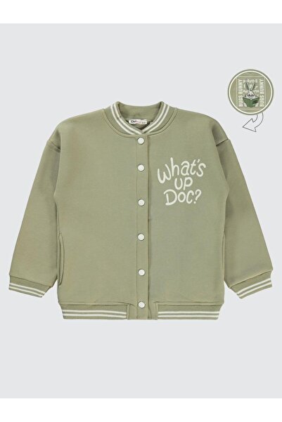 BUGS BUNNY Grey Continuous Cardigan for Girls 10-13 Years