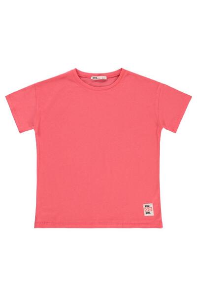 Civil Girls Girl's T-Shirt 6-9 Years Sunset Coral