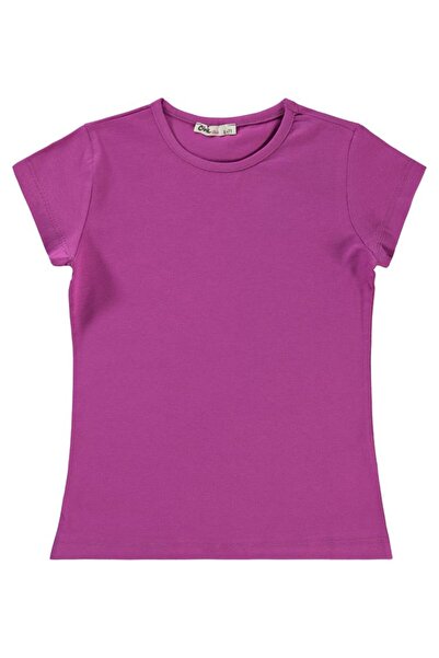 Civil Girls Tricou pentru fete 6-9 ani Hyper Purple