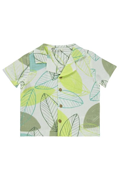 Civil Boys Boy's Shirt 2-5 Years Old Light Green