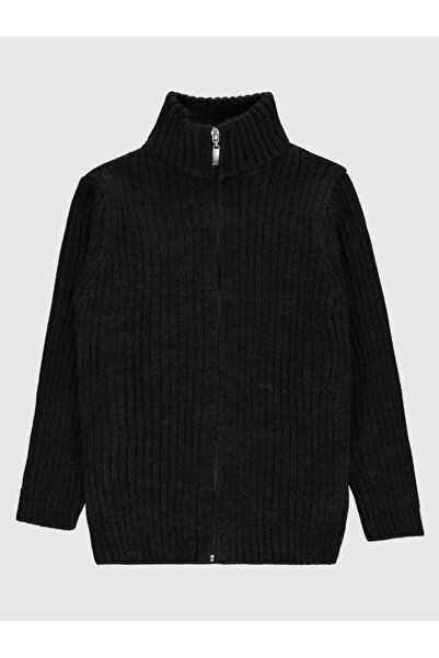 Civil Boys كارديجان للأولاد من عمر 6 إلى 9 سنوات باللون الأسود