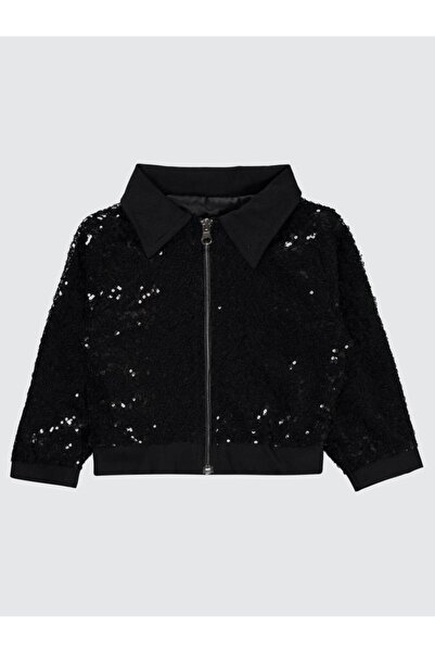 Civil Girls Kız Çocuk Ceket 2-5 Yaş - Siyah 4-5 Yaş