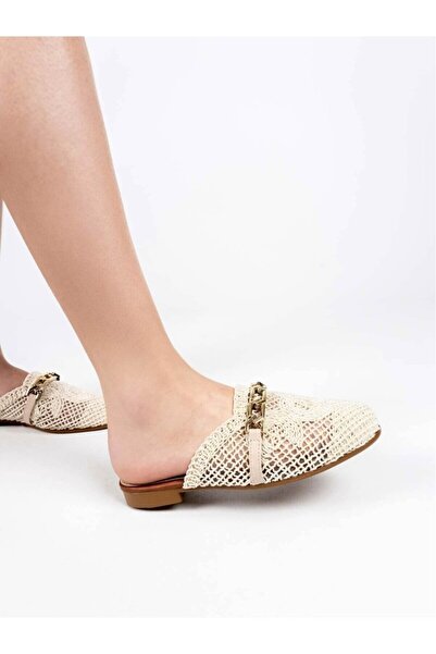 İNNA شبشب نسائي من القش من Funas Inna