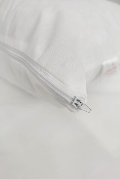 Ladylina Home 10-Piece Economical White Pillow Inner Liner |   50X70 Pillow Mitili, Zippered Pillowcase