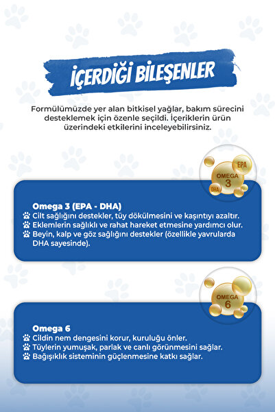 MALLY PET PROFESSIONEL PET CARE Kedi Ve Köpekler Için Omega 3 Ve Omega 6 Takviyeli Balık Yağı Fish Oil 200 ml