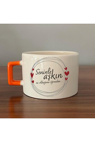 Kırtasiye Ofisi كوب C مطبوع عليه عبارة "I Learn What Your Love Is With You" ب...