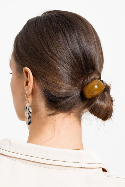 New Obsessions Acrylic Elastic Ponytail Buckle