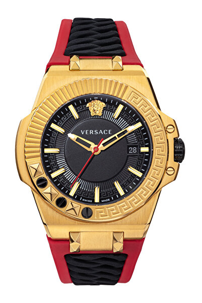 Versace Ανδρικό Ρολόι Versace VEDY00319, Quartz, 46mm, 5ATM