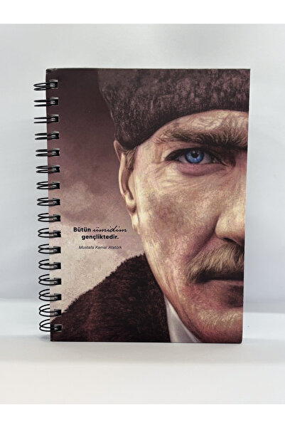 Be Online Atatürk Özel Seri Collection Sert Kapak A5 Defter - Çizgisiz 150 Sayfa