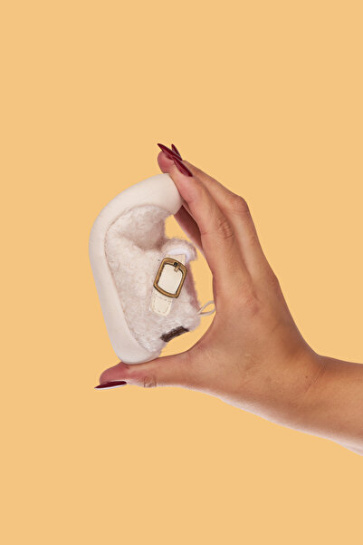 Mumenim Togo Baby and Kids Beige Orthopedic Non-Slip Sole Casual Ballet Shoes - Comfortable and Flexible |   Plush Fabric