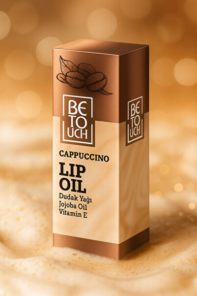 Be Touch Capuccino Kahve Çekirdeği ve E Vitamini İçerikli Dudak Bakım Yağı 6 ml