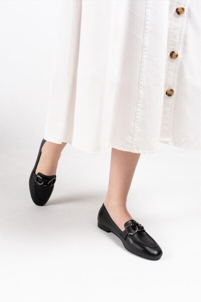 İNNA Nutfa Kadın Hakiki Deri Babet