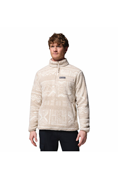 Columbia Erkek Outdoor Polar Ceket AM3598 RUGGED RIDGE HIGH PILE HALF ZIP 2135471278