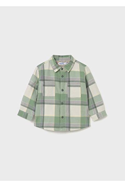 MAYORAL Erkek Bebek Ekose Peluş Gömlek 2104