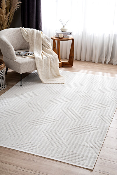 Koza Halı Koza Hayad Monaco Krem Halı Salon Oturma Odası Yatak Odası Koridor ...