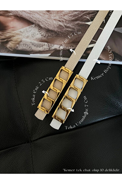 Fiori Pachet de 2 curea de bază pentru pantaloni pentru femei, centură pentru jachetă, centură pentru rochie cu cataramă cu lanț subțire